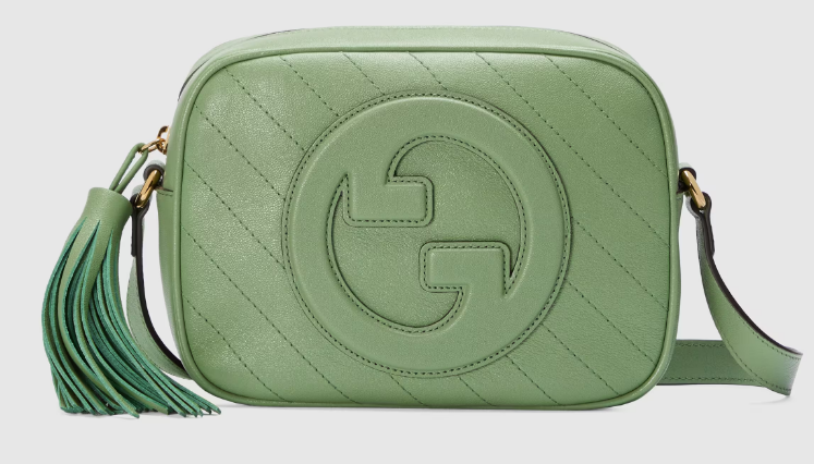 GUCCI BLONDIE SMALL SHOULDER BAG 742360 Green