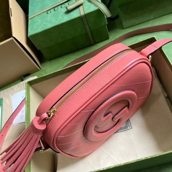 GUCCI BLONDIE SMALL SHOULDER BAG 742360 Pink