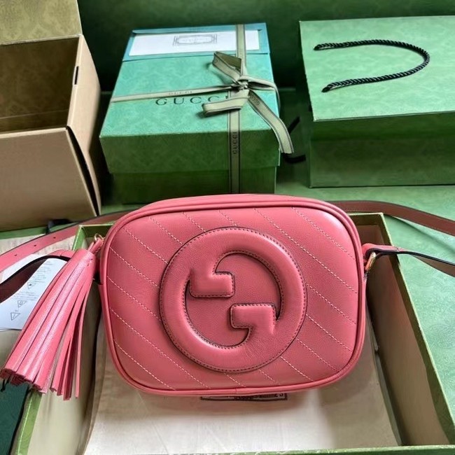 GUCCI BLONDIE SMALL SHOULDER BAG 742360 Pink