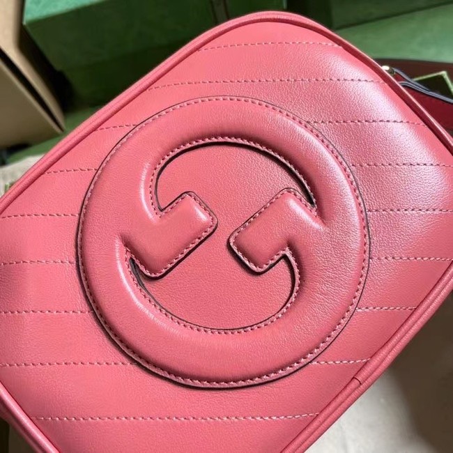 GUCCI BLONDIE SMALL SHOULDER BAG 742360 Pink