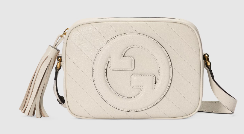 GUCCI BLONDIE SMALL SHOULDER BAG 742360 White