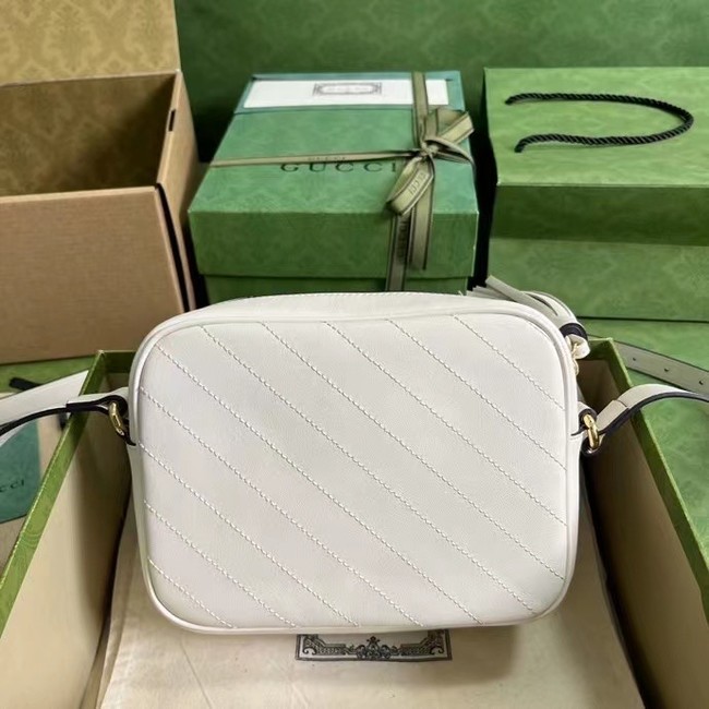 GUCCI BLONDIE SMALL SHOULDER BAG 742360 White