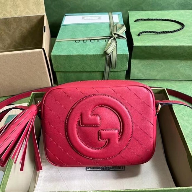 GUCCI BLONDIE SMALL SHOULDER BAG 742360 rose