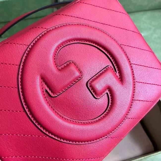 GUCCI BLONDIE SMALL SHOULDER BAG 742360 rose