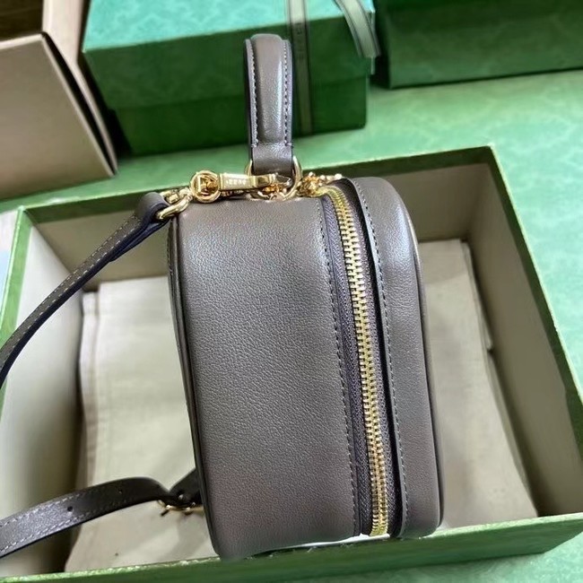 GUCCI BLONDIE TOP HANDLE BAG 744434 Brown 