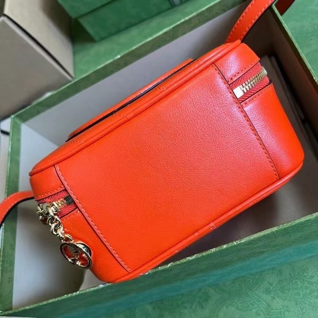 GUCCI BLONDIE TOP HANDLE BAG 744434 Orange