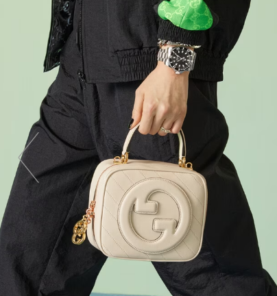 GUCCI BLONDIE TOP HANDLE BAG 744434 White