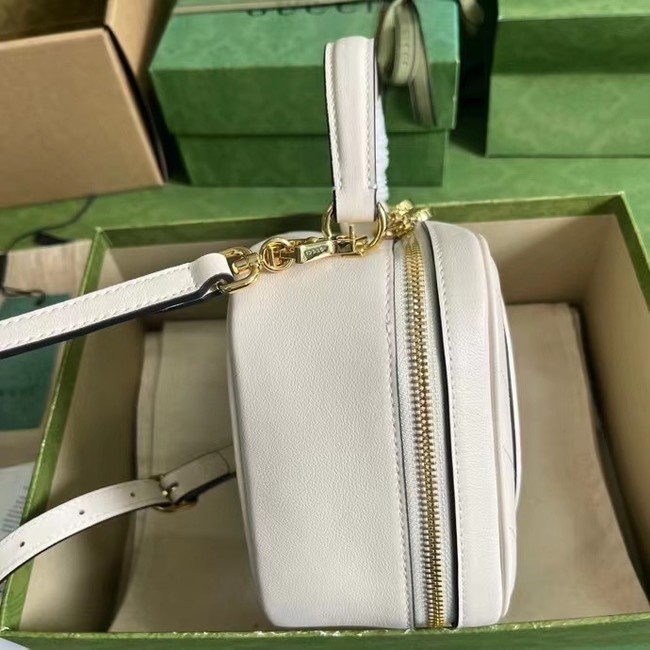 GUCCI BLONDIE TOP HANDLE BAG 744434 White