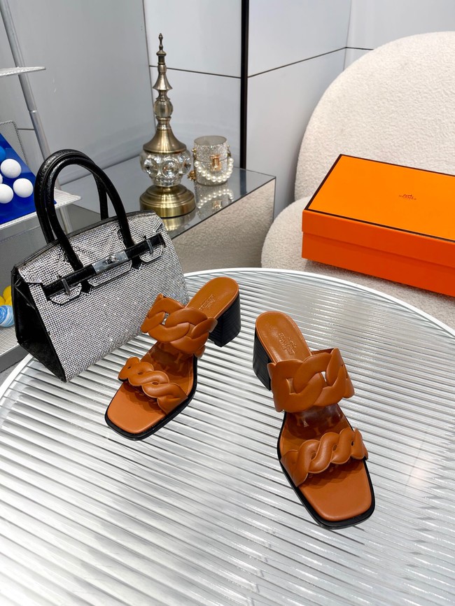 Hermes Sandal heel height 6CM 93521-2