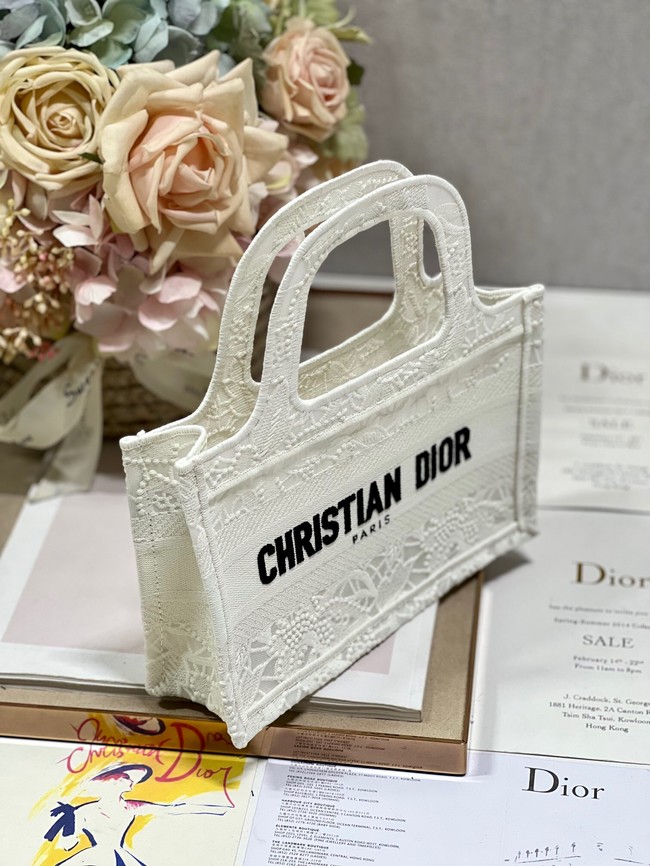 DIOR BOOK mini TOTE Embroidery C1783-5