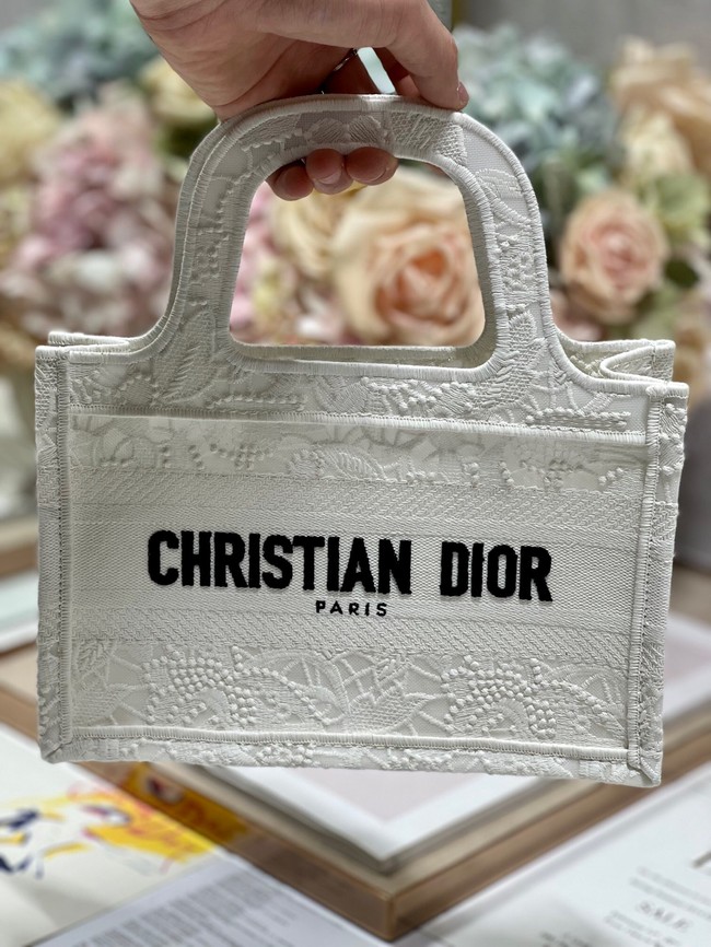 DIOR BOOK mini TOTE Embroidery C1783-5