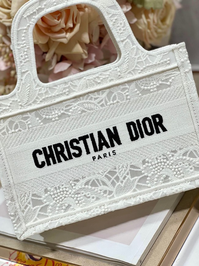 DIOR BOOK mini TOTE Embroidery C1783-5