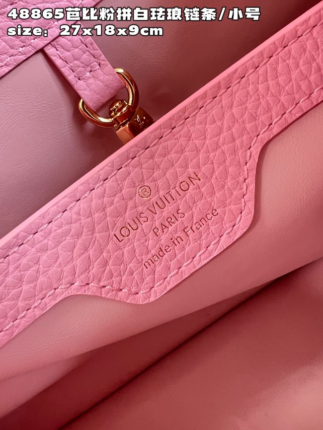Louis Vuitton Capucines BB M21043 Rose Chamallow Pink