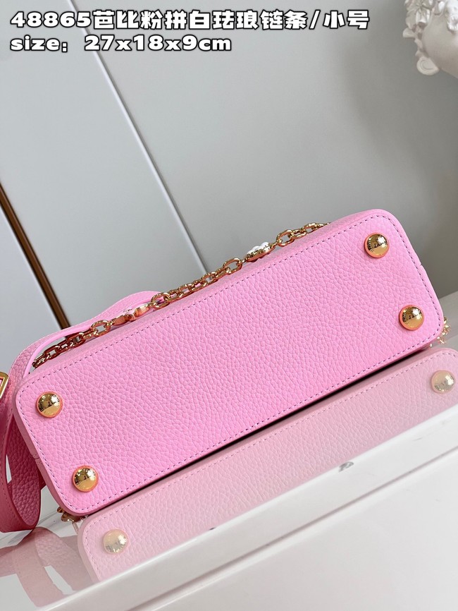 Louis Vuitton Capucines BB M21043 Rose Chamallow Pink