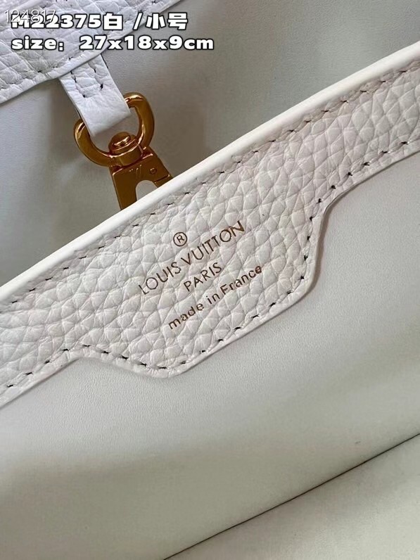 Louis Vuitton Capucines BB M21043 white