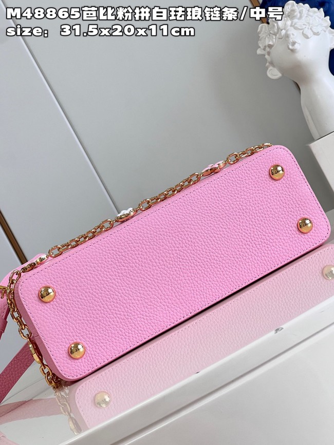 Louis Vuitton Capucines MM M20784 Rose Chamallow Pink