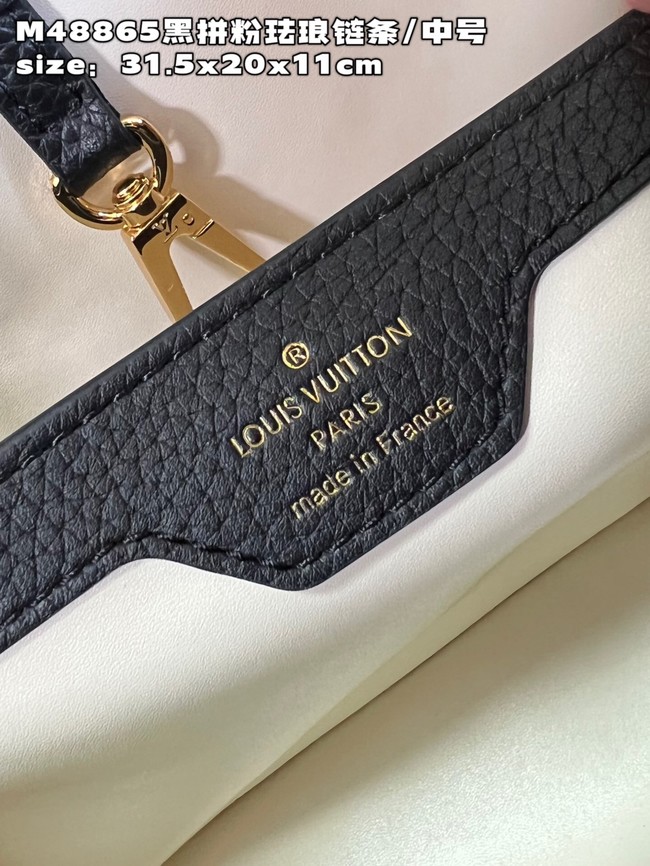 Louis Vuitton Capucines MM M20784 black