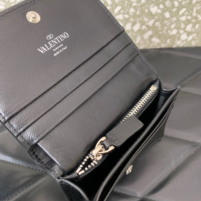 VALENTINO Calfskin Wallet 0P39R silver