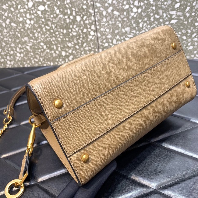 VALENTINO VSLING small Grain calf leather Shoulder bag WB0F53 apricot