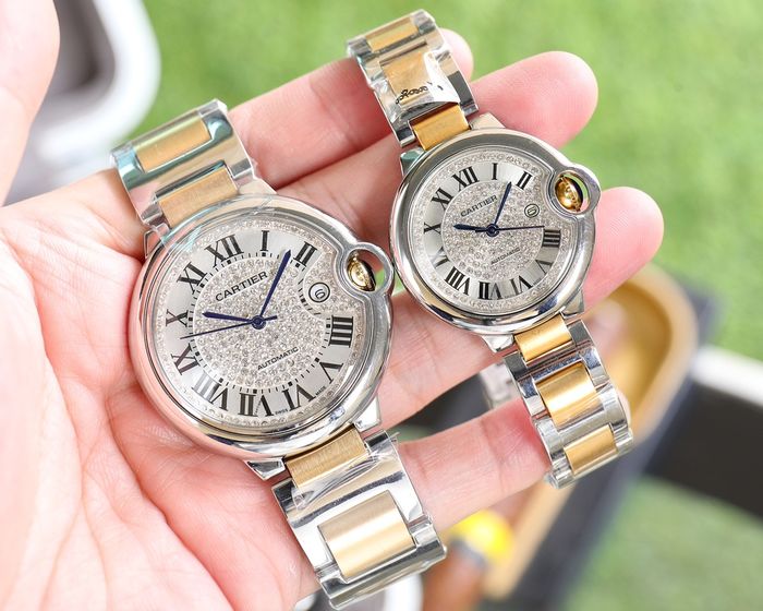 Cartier Couple Watch CTW00707-7