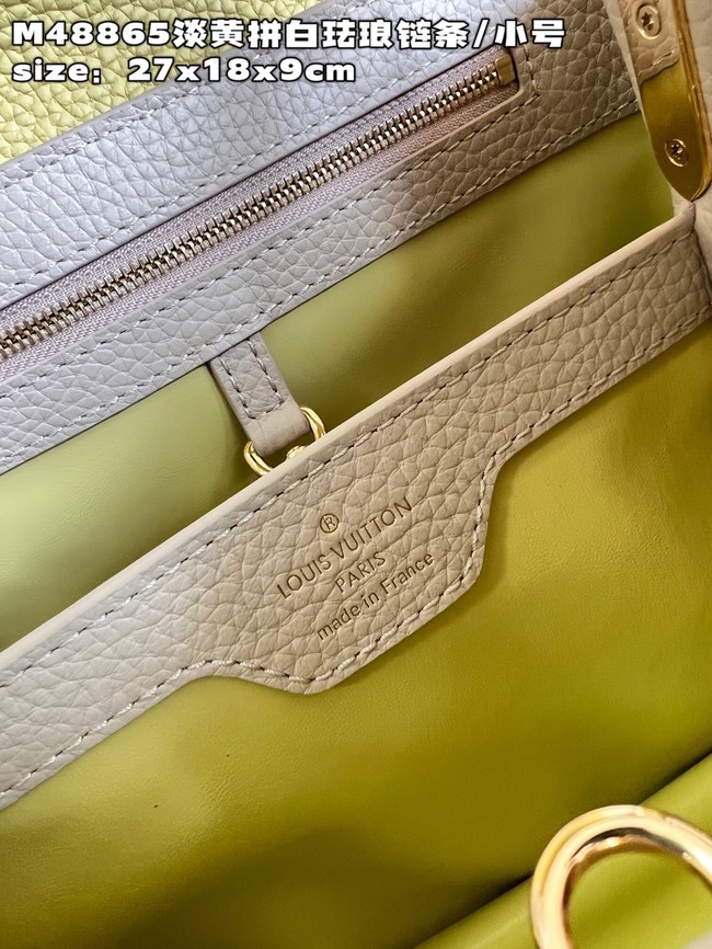 Louis Vuitton Capucines BB M21043 light yellow