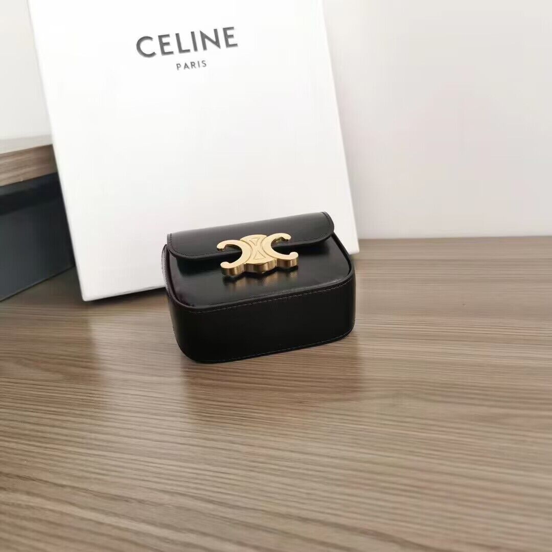 Celine Original Leather Belt Bag C3012 Black