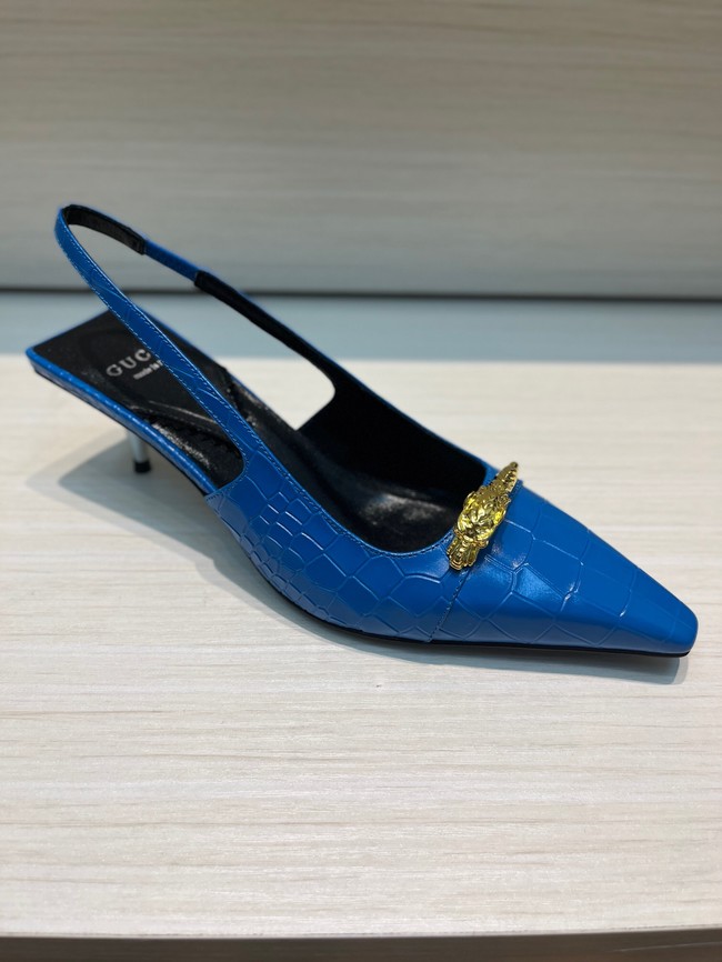 Gucci WOMENS SLINGBACK PUMP heel height 5.5CM 93551-8