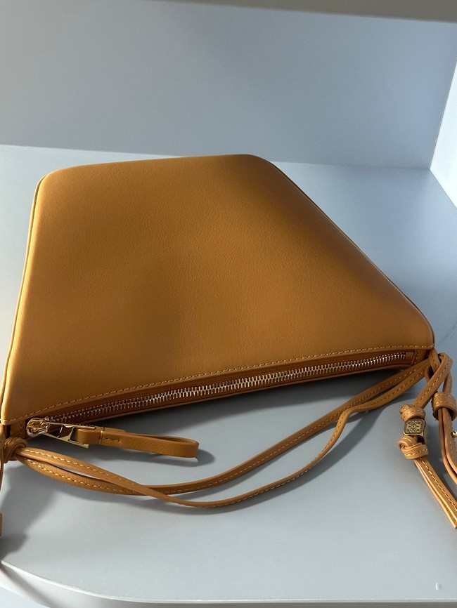 Loewe Original Leather Shoulder Handbag C923 brown
