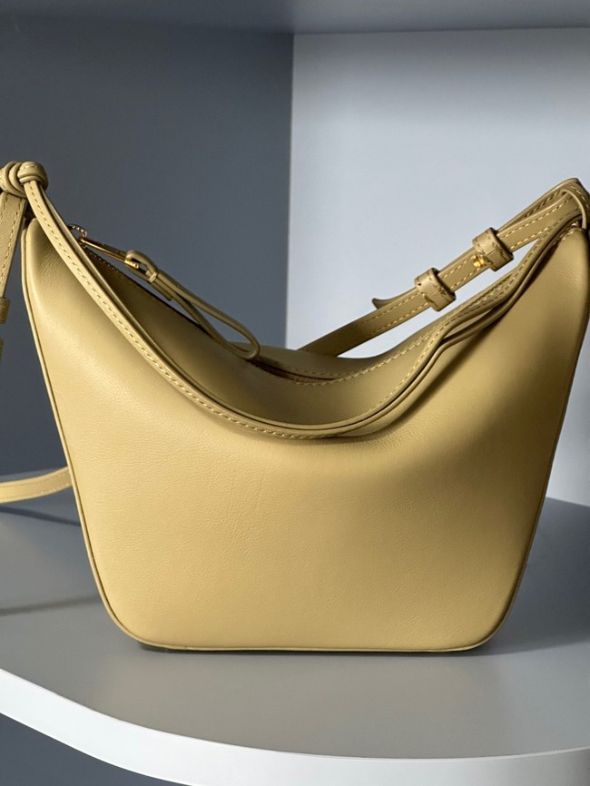 Loewe Original Leather Shoulder Handbag C923 yellow