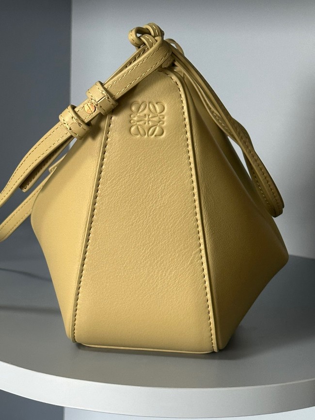 Loewe Original Leather Shoulder Handbag C923 yellow