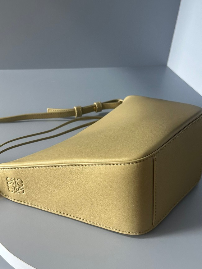 Loewe Original Leather Shoulder Handbag C923 yellow