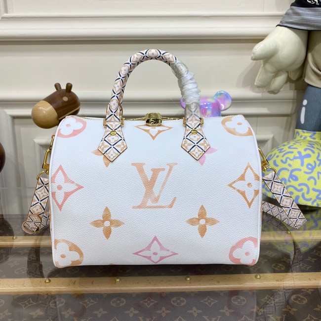 Louis Vuitton Speedy Bandouliere 25 M23073 Beige