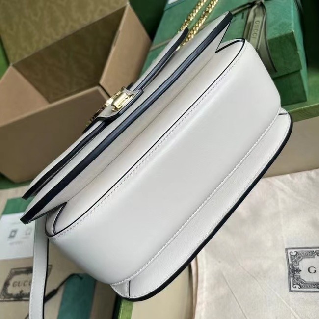 GUCCI BLONDIE TOP-HANDLE BAG 735101 white