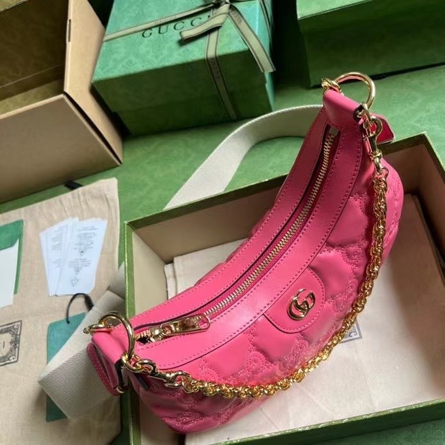 Gucci GG MATELASSE SMALL SHOULDER BAG 739709 rose