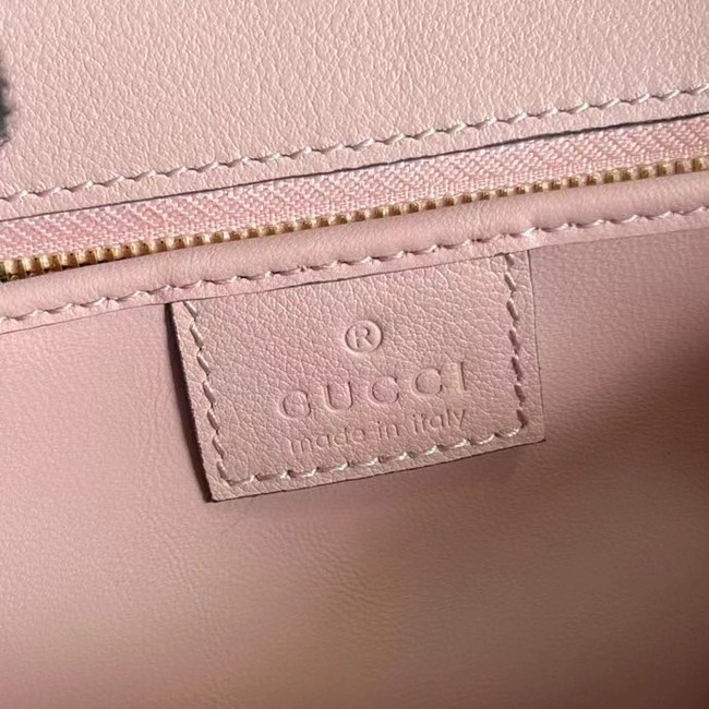 GUCCI BLONDIE TOP-HANDLE BAG 735101 Light pink