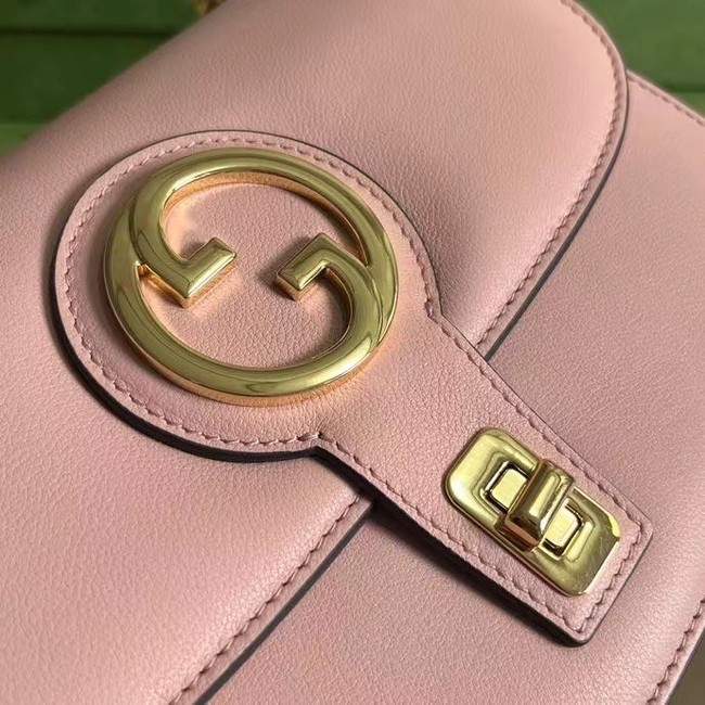 GUCCI BLONDIE TOP-HANDLE BAG 735101 Light pink