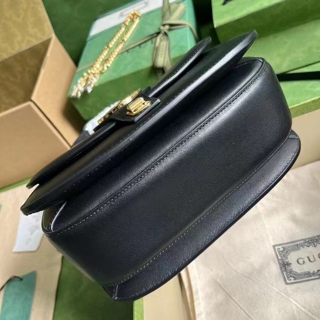 GUCCI BLONDIE TOP-HANDLE BAG 735101 black