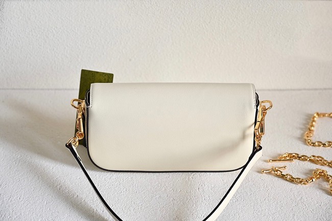 GUCCI HORSEBIT 1955 SMALL SHOULDER BAG 735178 White