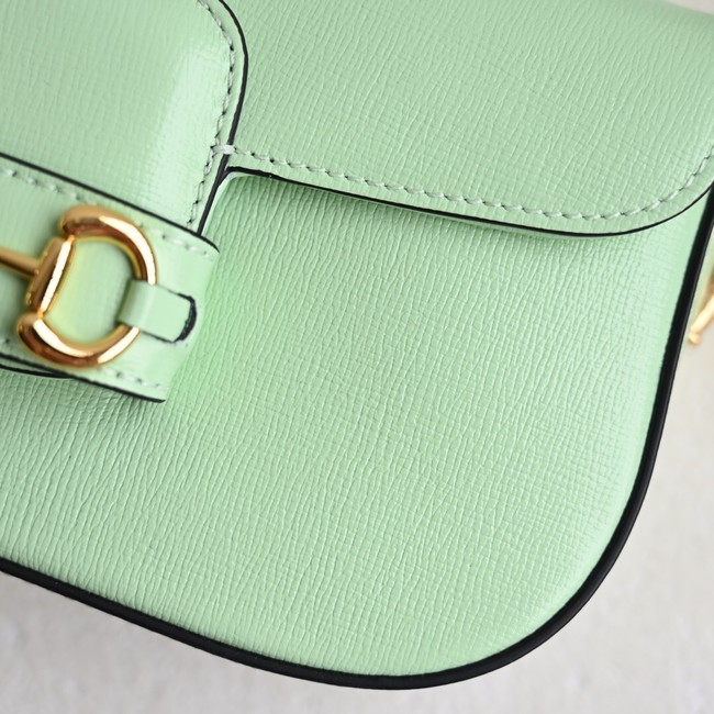 GUCCI HORSEBIT 1955 SMALL SHOULDER BAG 735178 light green