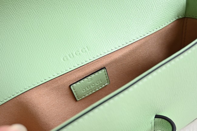 GUCCI HORSEBIT 1955 SMALL SHOULDER BAG 735178 light green