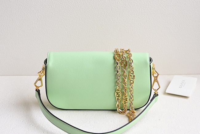 GUCCI HORSEBIT 1955 SMALL SHOULDER BAG 735178 light green