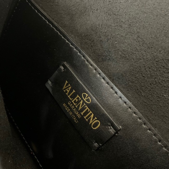 VALENTINO LOCO calf leather mini 0167 black