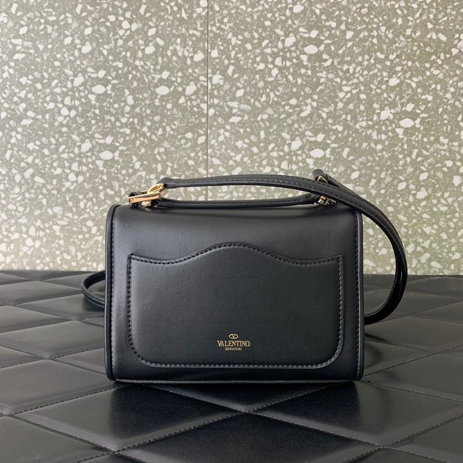 VALENTINO LOCO calf leather mini 0167 black