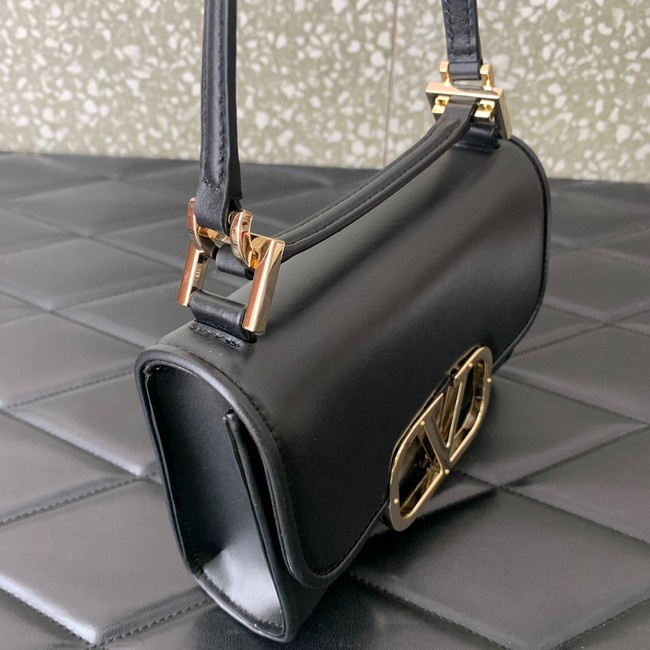 VALENTINO LOCO calf leather mini 0167 black