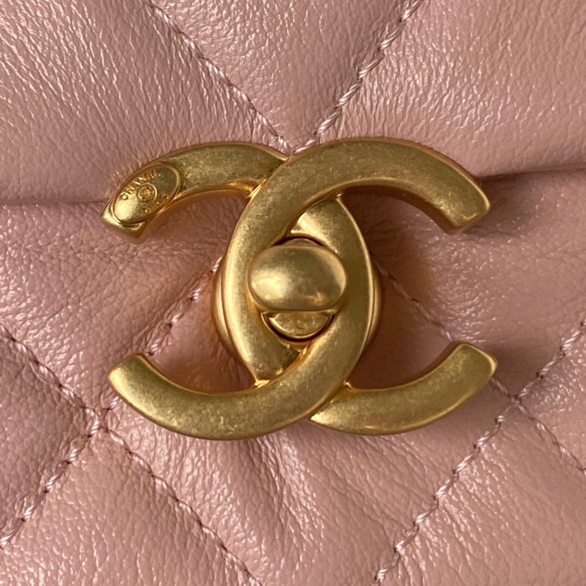 Chanel SMALL FLAP BAG AS3984 pink