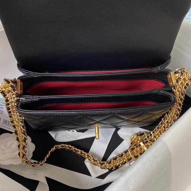 Chanel SMALL FLAP BAG AS3994 black