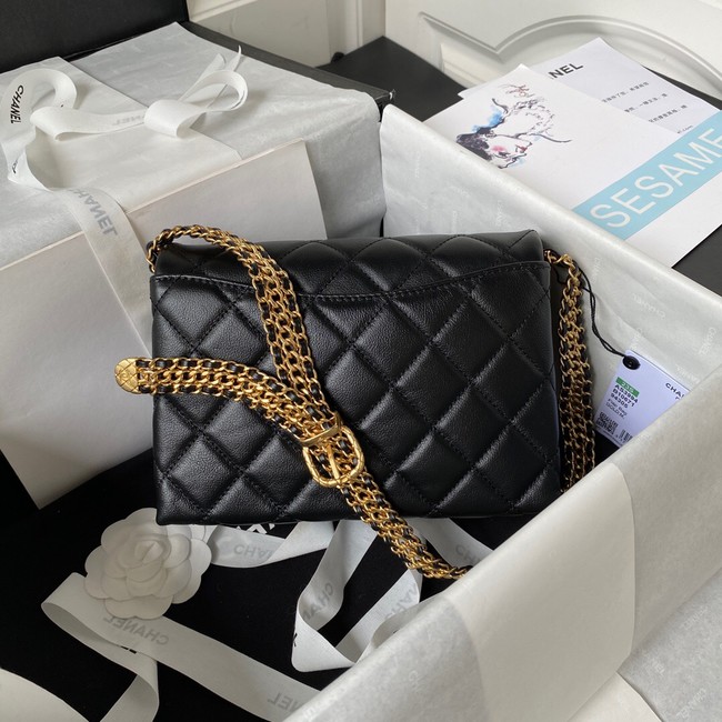 Chanel SMALL FLAP BAG AS3994 black