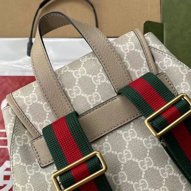 GUCCI BACKPACK WITH INTERLOCKING G 674147 white