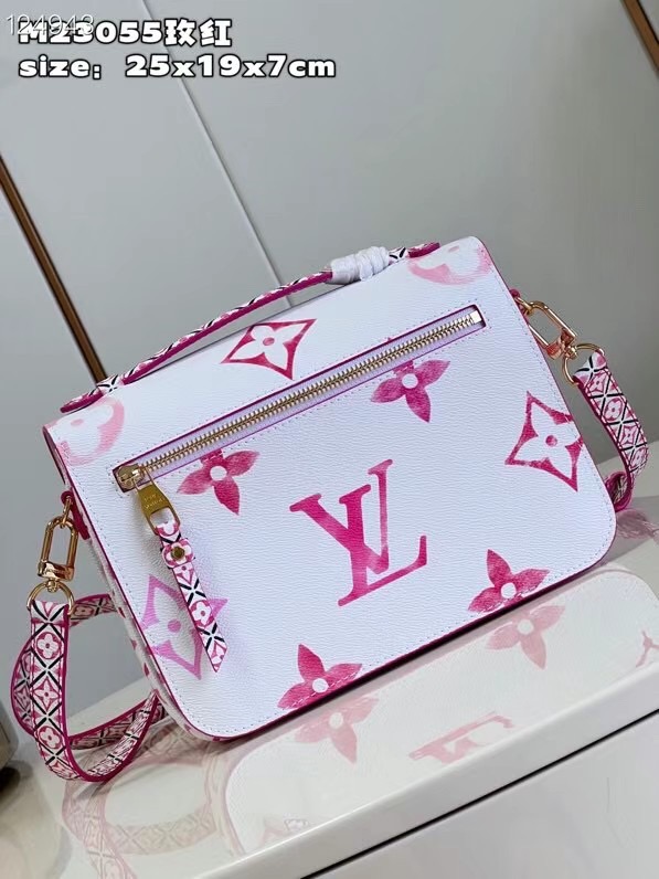 Louis Vuitton Pochette Metis MM M23055 pink