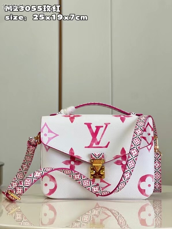 Louis Vuitton Pochette Metis MM M23055 pink